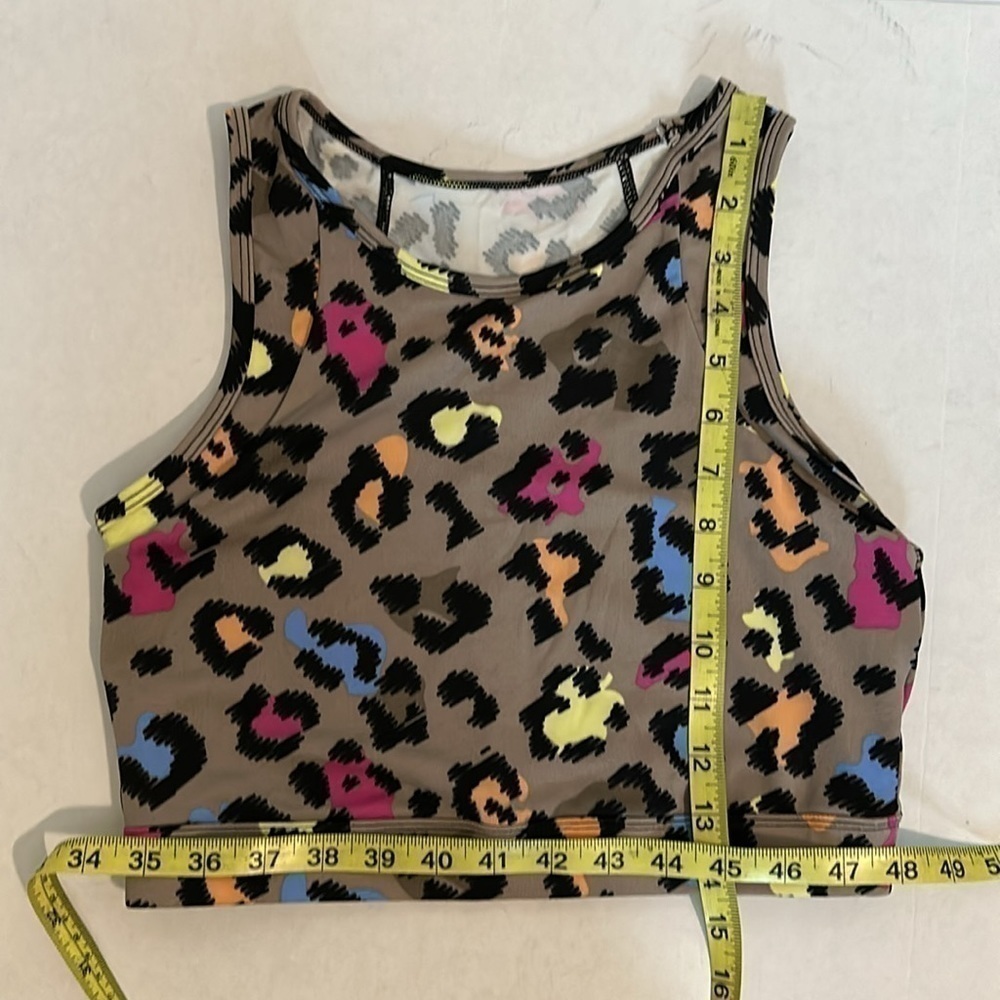 POP fit Emma colorful leopard size Medium NWOT - Picture 7 of 11